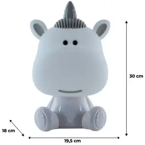 Світильник-нічник LED з акумулятором Unicorn, білий KITE K24-491-1-1