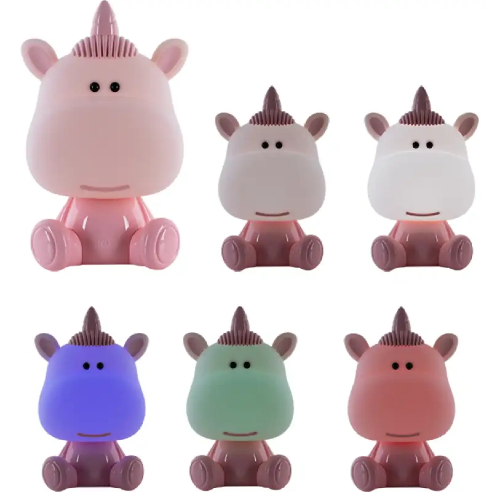Світильник-нічник LED з акумулятором Unicorn, рожевий KITE K24-491-1-2