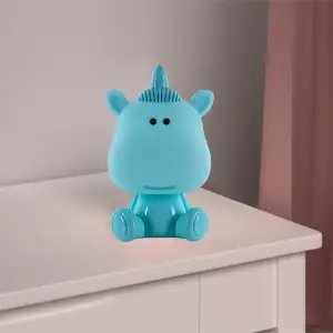 Світильник-нічник LED з акумулятором Unicorn, блакитний KITE K24-491-1-3