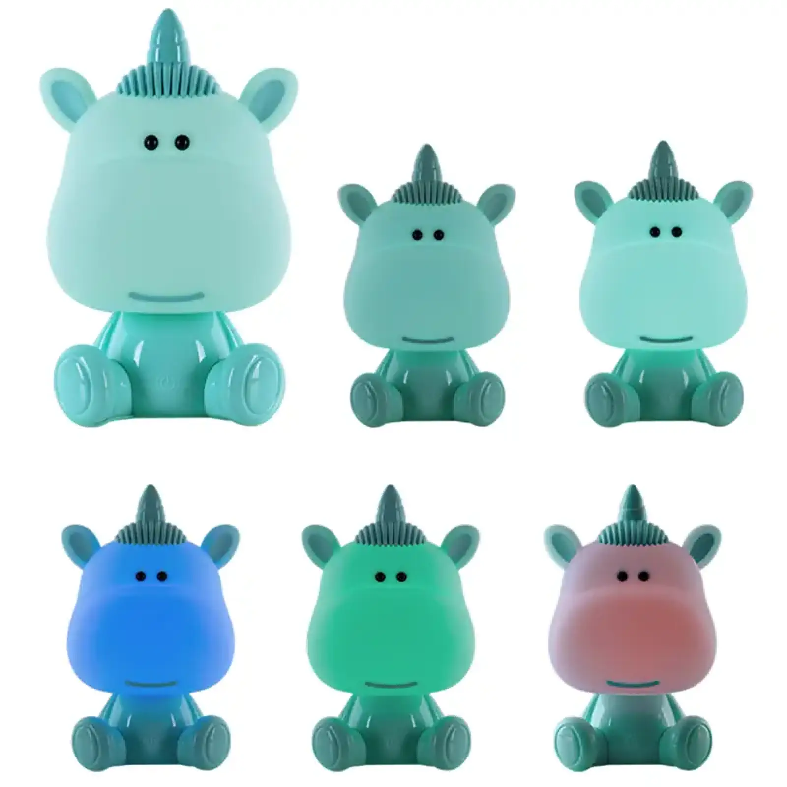 Світильник-нічник LED з акумулятором Unicorn, зелений KITE K24-491-1-4