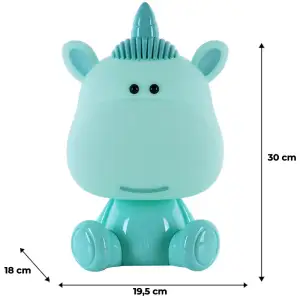 Світильник-нічник LED з акумулятором Unicorn, зелений KITE K24-491-1-4