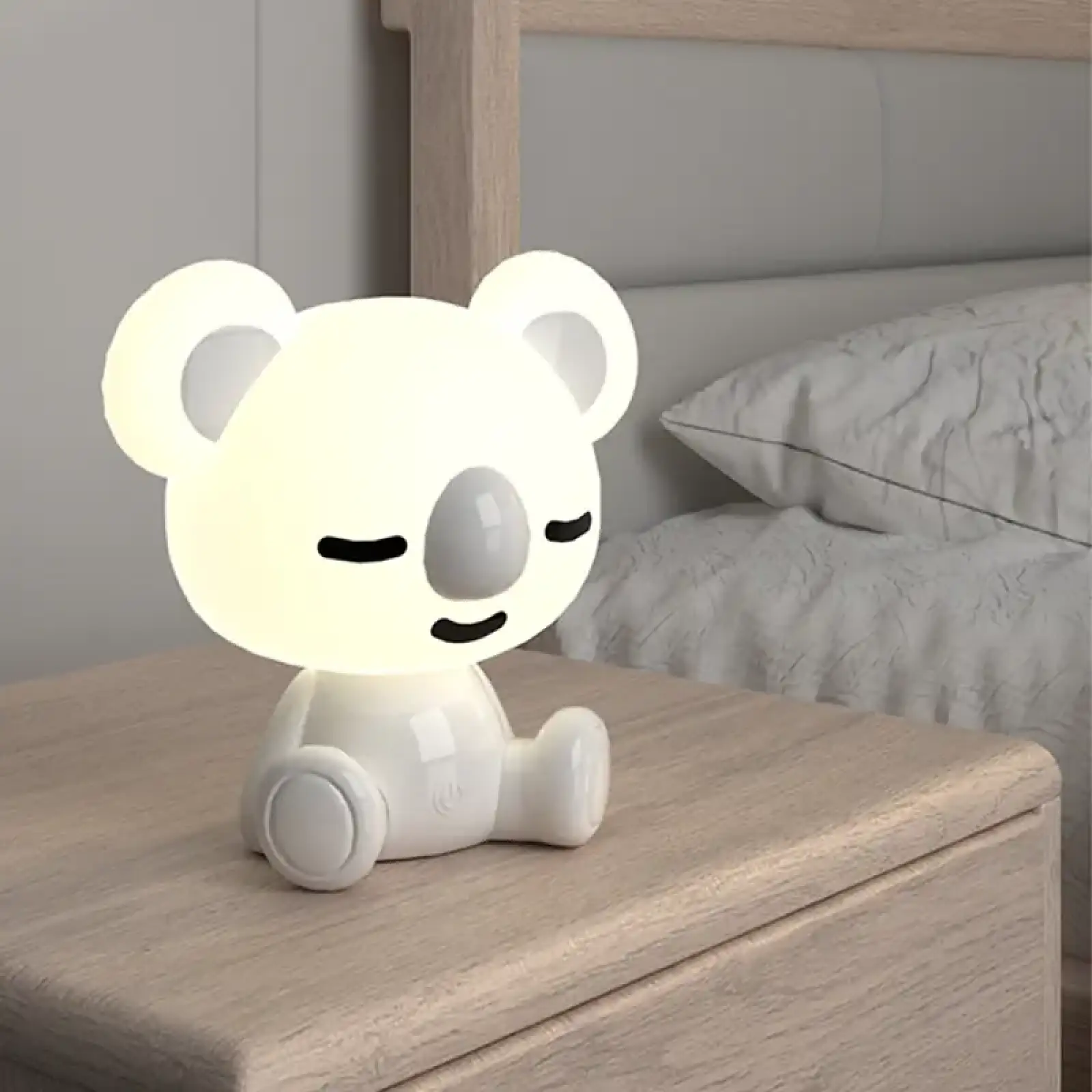 Світильник-нічник LED з акумулятором Koala, білий KITE K24-491-2-1