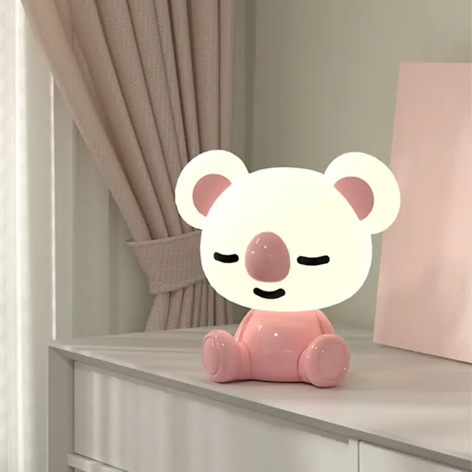 Світильник-нічник LED з акумулятором Koala, рожевий KITE K24-491-2-2