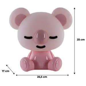 Світильник-нічник LED з акумулятором Koala, рожевий KITE K24-491-2-2