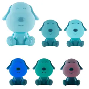 Світильник-нічник LED з акумулятором Doggy, блакитний KITE K24-491-3-3