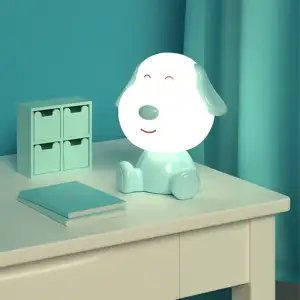 Світильник-нічник LED з акумулятором Doggy, блакитний KITE K24-491-3-3