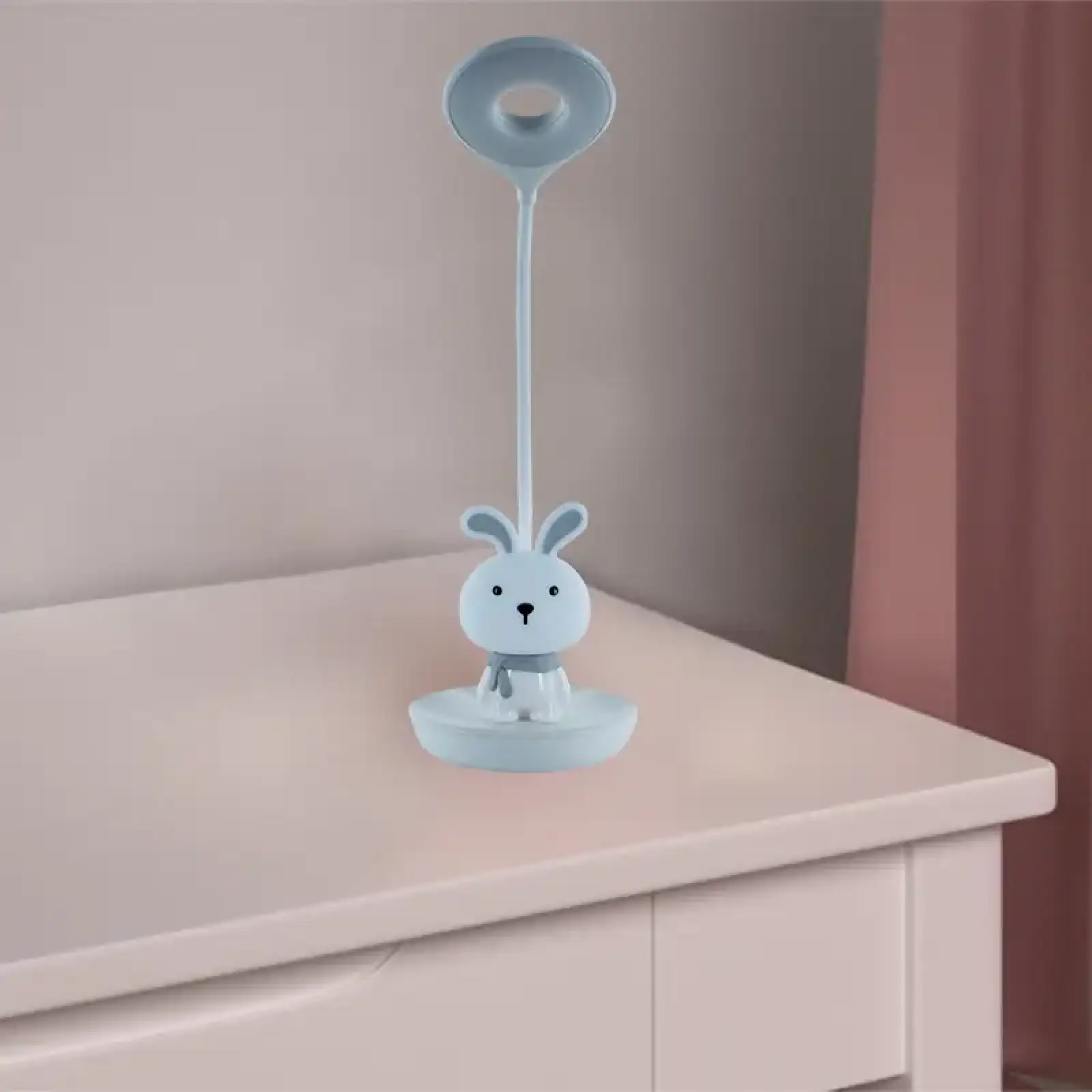 Настільна лампа LED з акумулятором Bunny, білий KITE K24-492-1-1