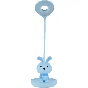 Настільна лампа LED з акумулятором Bunny, блакитний KITE K24-492-1-3