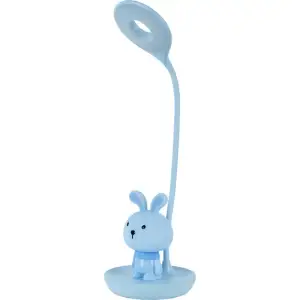 Настільна лампа LED з акумулятором Bunny, блакитний KITE K24-492-1-3