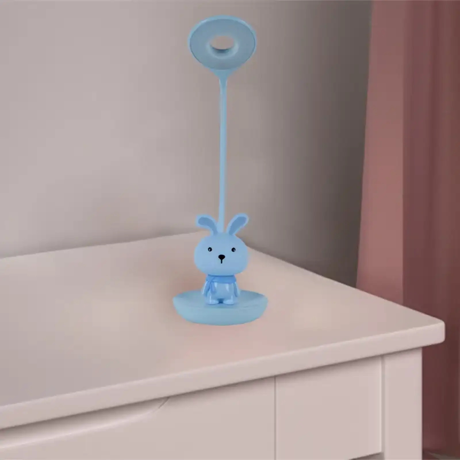 Настільна лампа LED з акумулятором Bunny, блакитний KITE K24-492-1-3