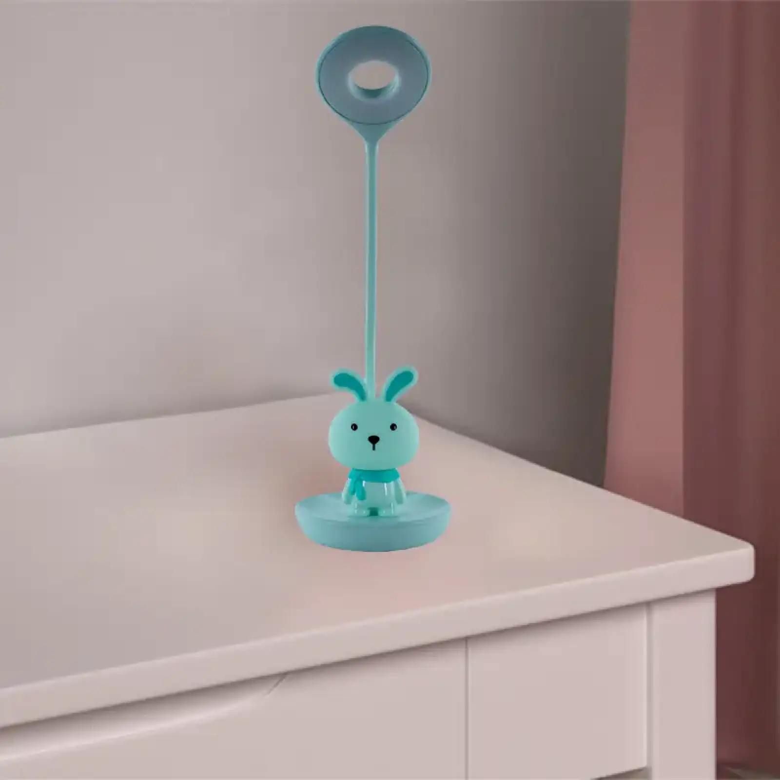 Настільна лампа LED з акумулятором Bunny, зелений KITE K24-492-1-4