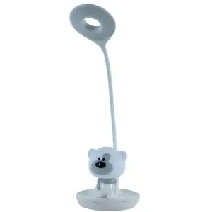 Настільна лампа LED з акумулятором Bear, білий KITE K24-492-2-1