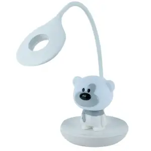 Настільна лампа LED з акумулятором Bear, білий KITE K24-492-2-1