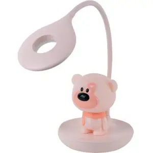 Настільна лампа LED з акумулятором Bear, рожевий KITE K24-492-2-2