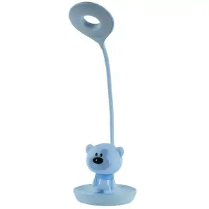 Настільна лампа LED з акумулятором Bear, блакитний KITE K24-492-2-3