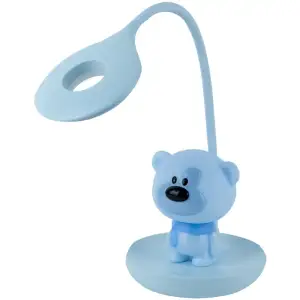 Настільна лампа LED з акумулятором Bear, блакитний KITE K24-492-2-3