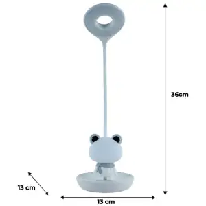 Настільна лампа LED з акумулятором Froggy, білий KITE K24-492-3-1