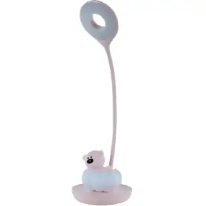 Настільна лампа LED з акумулятором Cloudy Bear, рожевий KITE K24-493-2-2