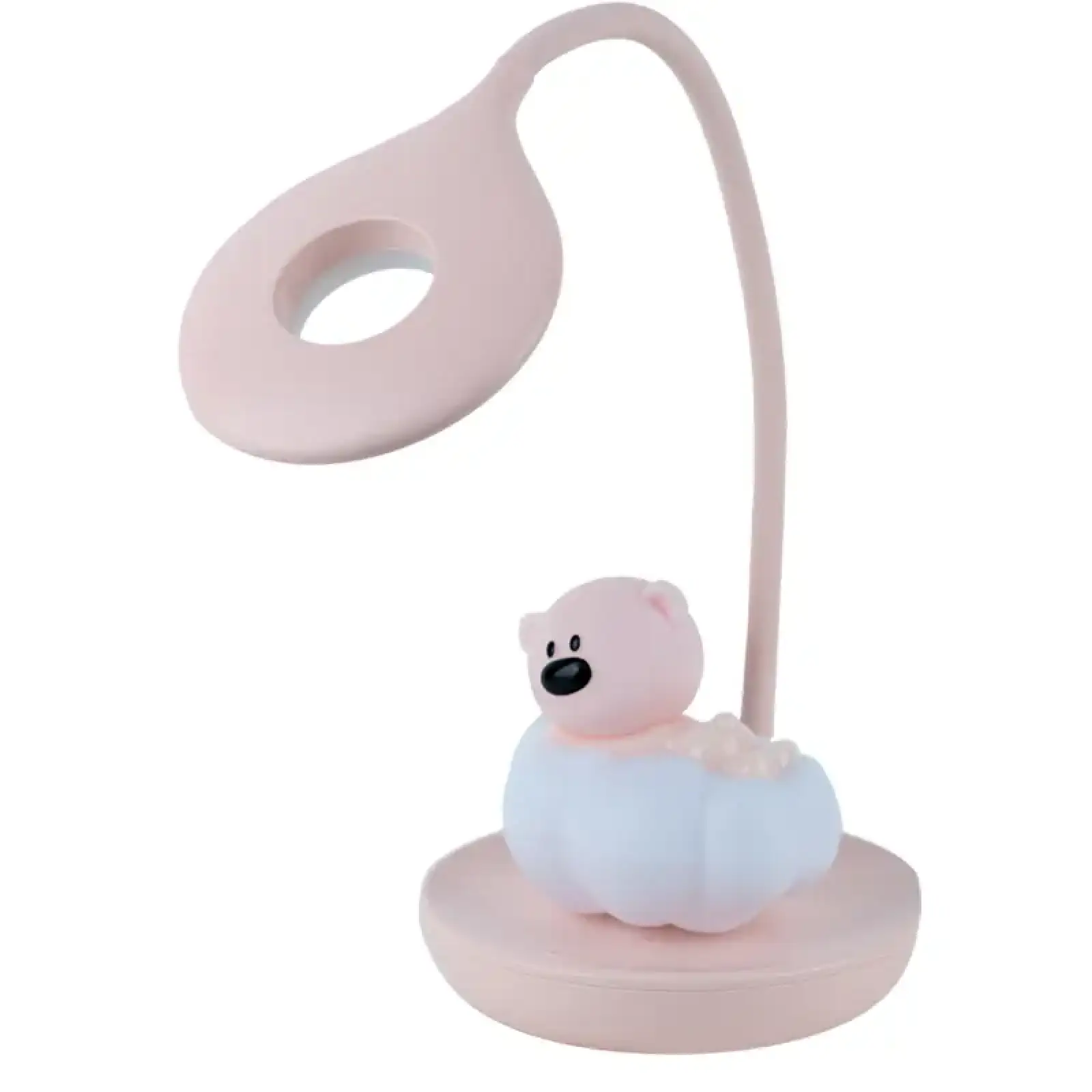 Настільна лампа LED з акумулятором Cloudy Bear, рожевий KITE K24-493-2-2
