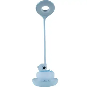 Настільна лампа LED з акумулятором Cloudy Bear, блакитний KITE K24-493-2-3