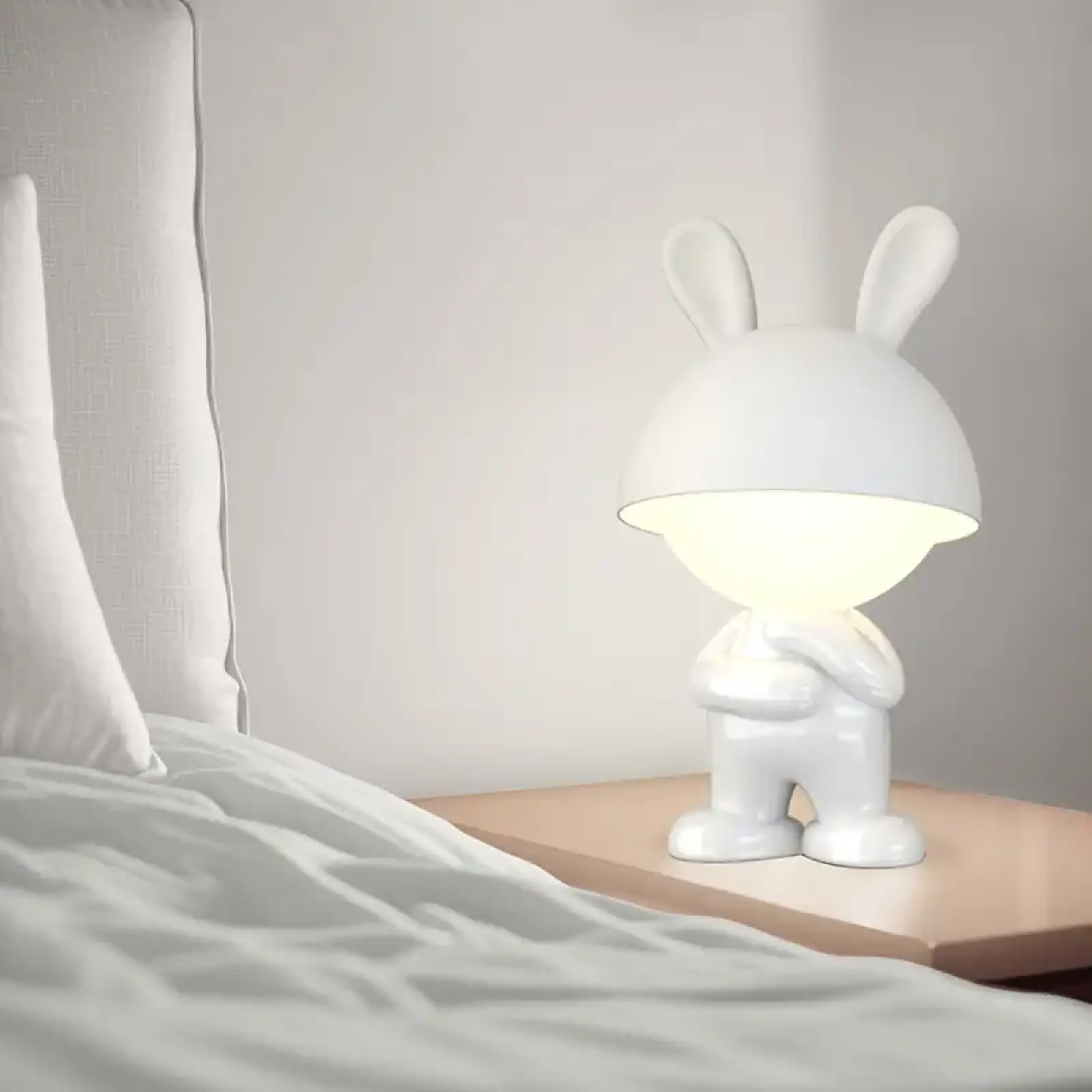 Світильник-нічник LED з акумулятором Dreamy Bunny, білий KITE K25-315-1-1