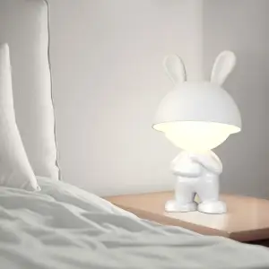 Світильник-нічник LED з акумулятором Dreamy Bunny, білий KITE K25-315-1-1