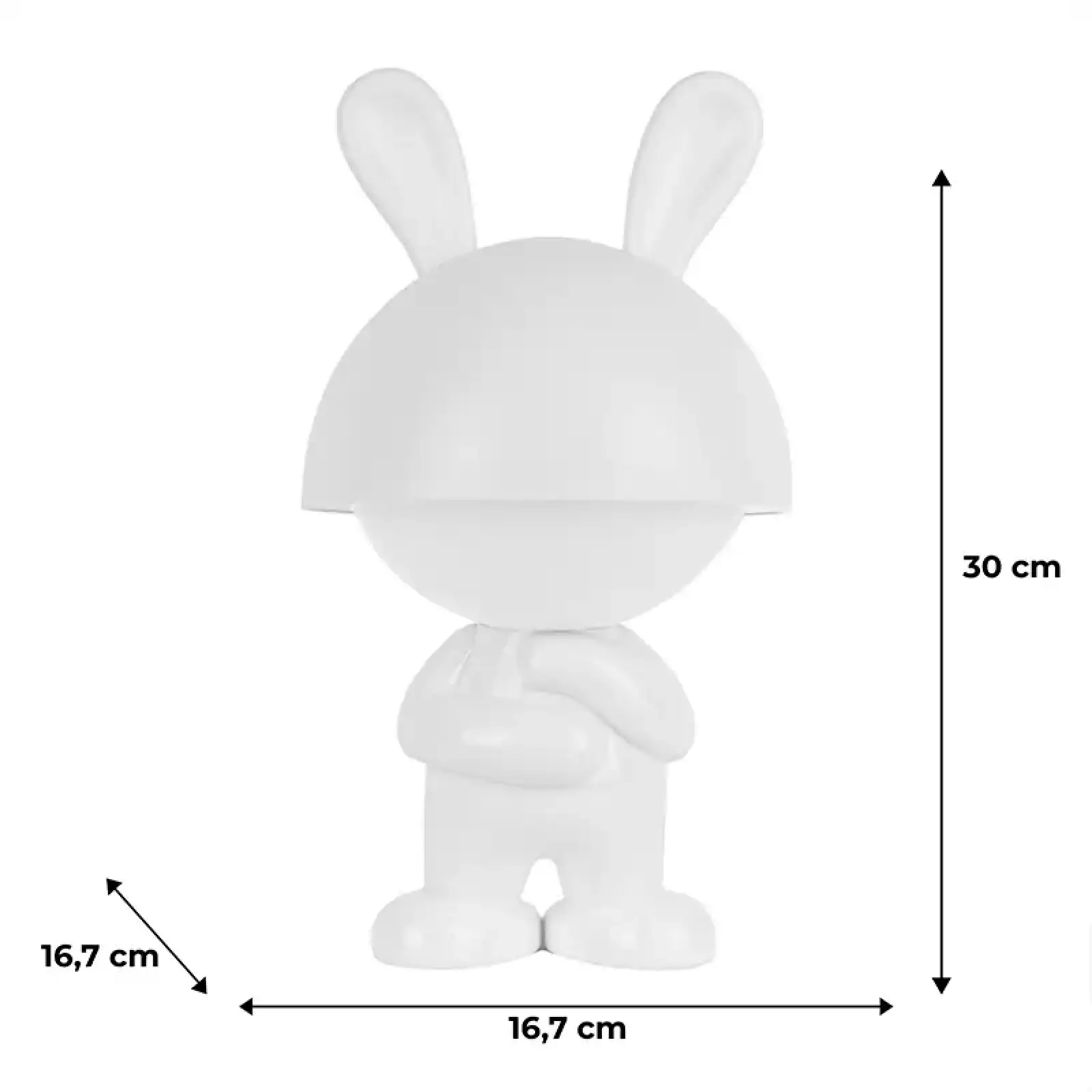 Світильник-нічник LED з акумулятором Dreamy Bunny, білий KITE K25-315-1-1