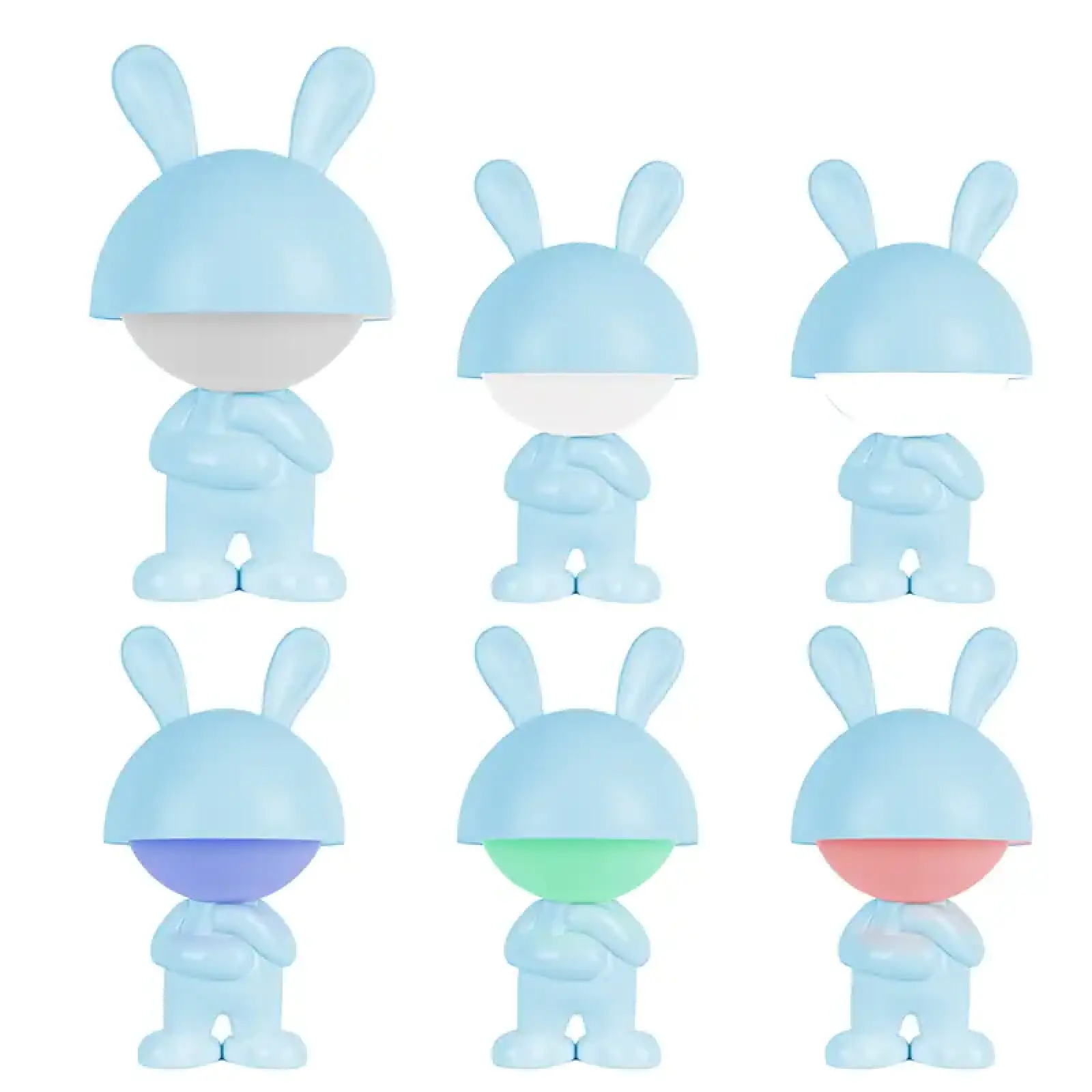 Світильник-нічник LED з акумулятором Dreamy Bunny, блакитний KITE K25-315-1-3