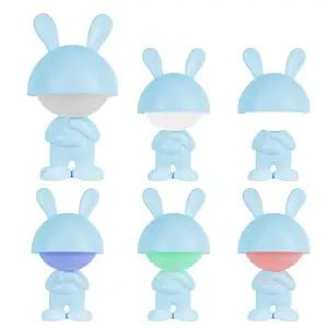 Світильник-нічник LED з акумулятором Dreamy Bunny, блакитний KITE K25-315-1-3