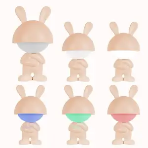 Світильник-нічник LED з акумулятором Dreamy Bunny,персиковий KITE K25-315-1-4