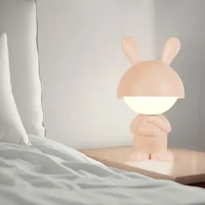 Світильник-нічник LED з акумулятором Dreamy Bunny,персиковий KITE K25-315-1-4