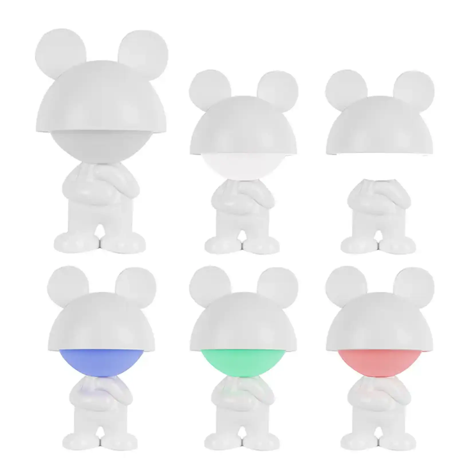 Світильник-нічник LED з акумулятором Dreamy Mouse, білий KITE K25-315-2-1