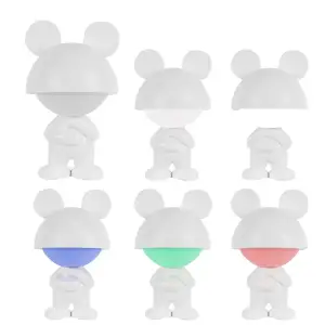 Світильник-нічник LED з акумулятором Dreamy Mouse, білий KITE K25-315-2-1