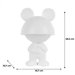 Світильник-нічник LED з акумулятором Dreamy Mouse, білий KITE K25-315-2-1