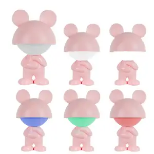 Світильник-нічник LED з акумулятором Dreamy Mouse, рожевий KITE K25-315-2-2