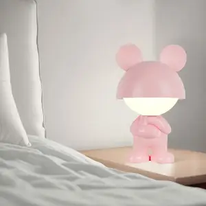 Світильник-нічник LED з акумулятором Dreamy Mouse, рожевий KITE K25-315-2-2