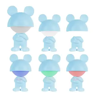 Світильник-нічник LED з акумулятором Dreamy Mouse, блакитний KITE K25-315-2-3
