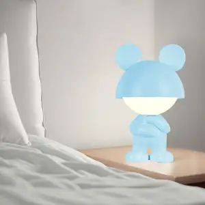 Світильник-нічник LED з акумулятором Dreamy Mouse, блакитний KITE K25-315-2-3