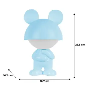 Світильник-нічник LED з акумулятором Dreamy Mouse, блакитний KITE K25-315-2-3