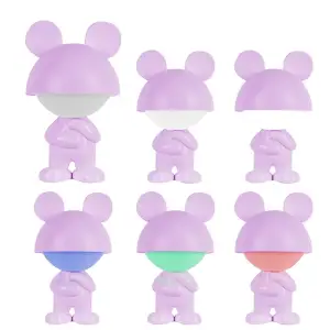 Світильник-нічник LED з акумулятором Dreamy Mouse,фіолетовий KITE K25-315-2-5