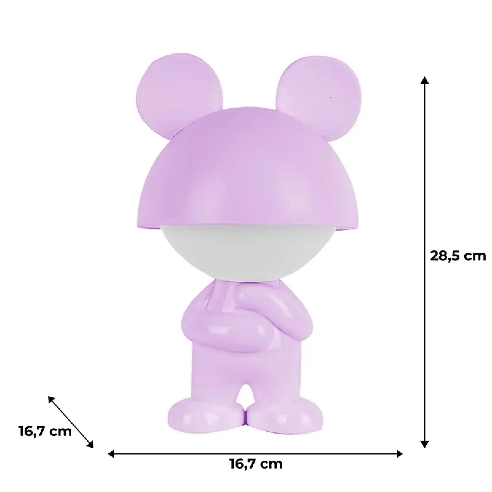 Світильник-нічник LED з акумулятором Dreamy Mouse,фіолетовий KITE K25-315-2-5