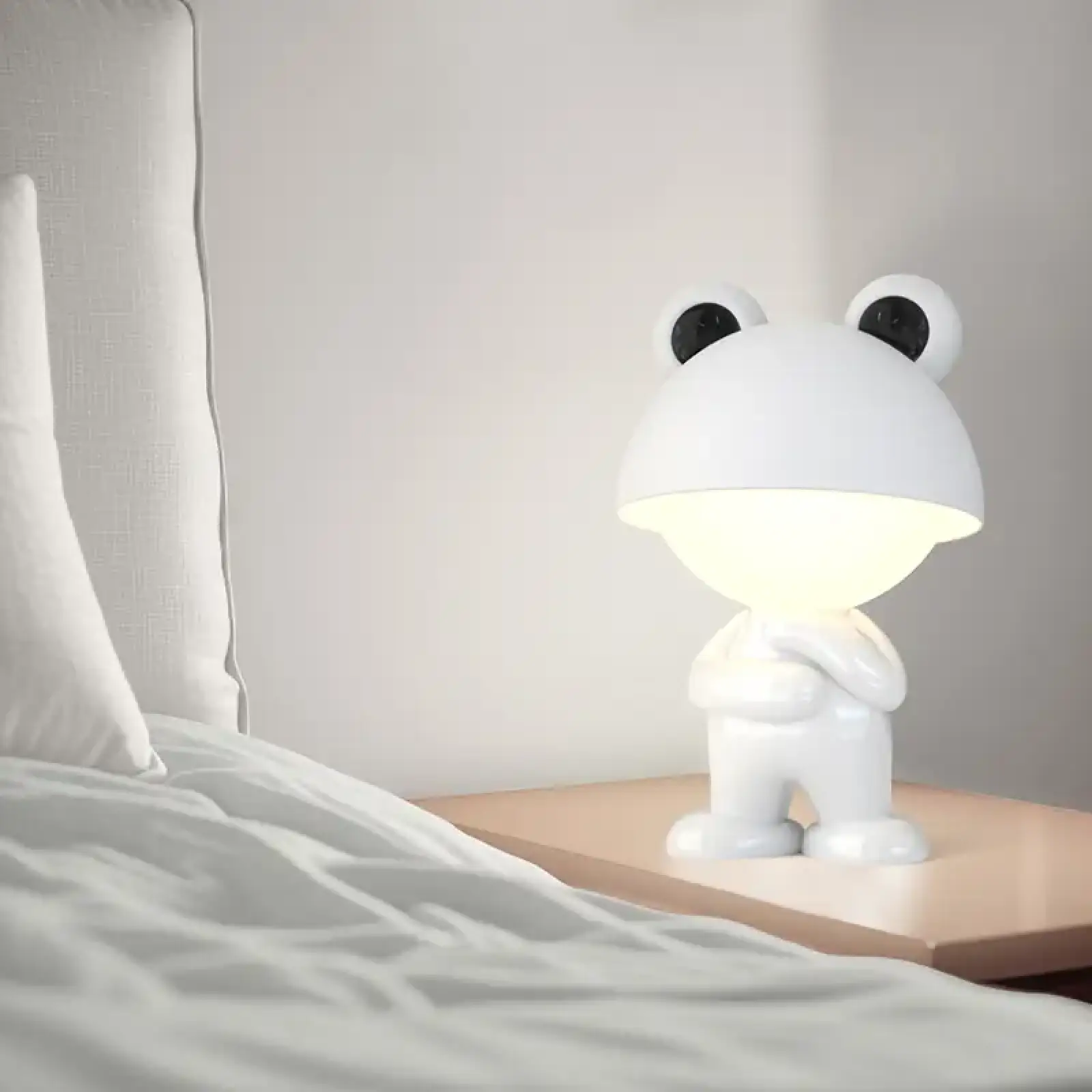 Світильник-нічник LED з акумулятором Dreamy Froggy, білий KITE K25-315-3-1