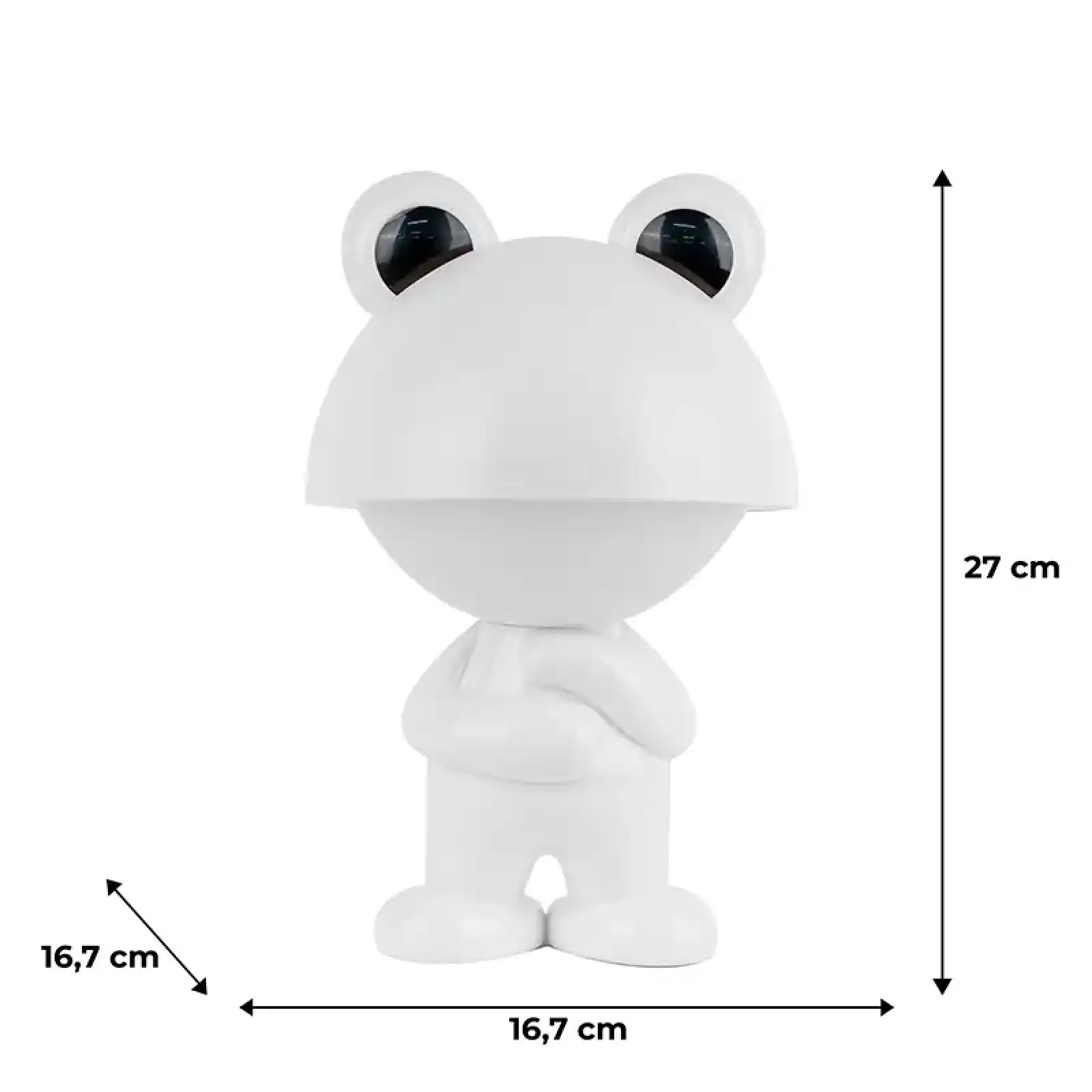 Світильник-нічник LED з акумулятором Dreamy Froggy, білий KITE K25-315-3-1