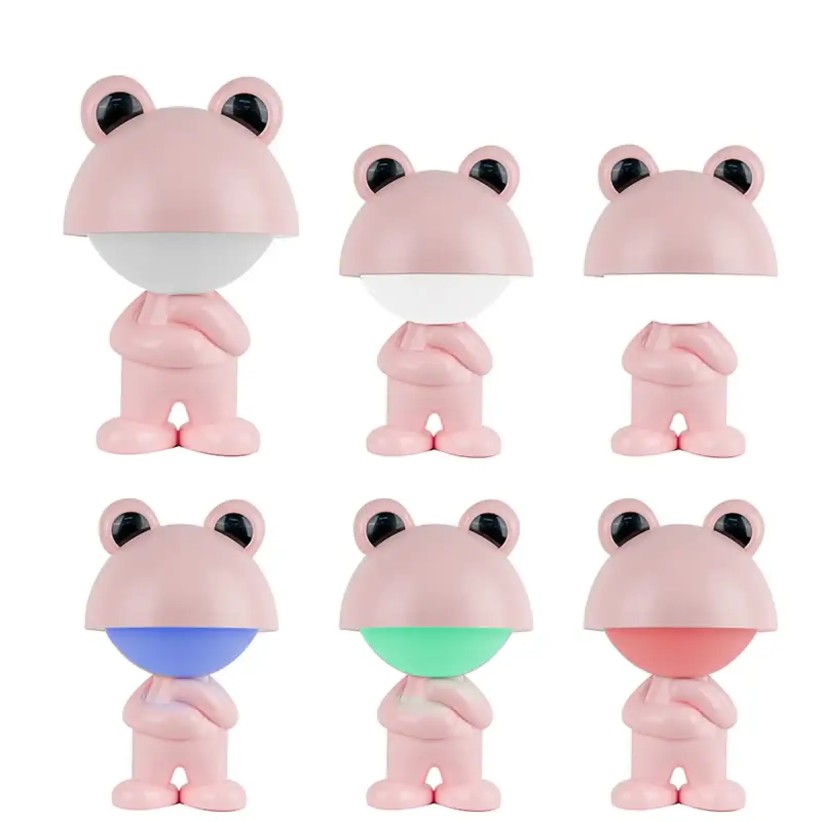 Світильник-нічник LED з акумулятором Dreamy Froggy, рожевий KITE K25-315-3-2