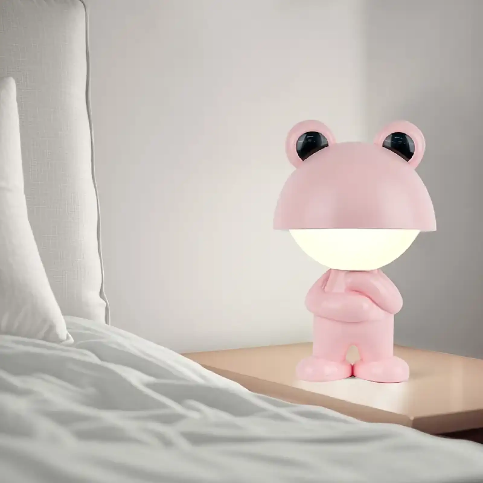 Світильник-нічник LED з акумулятором Dreamy Froggy, рожевий KITE K25-315-3-2