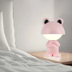 Світильник-нічник LED з акумулятором Dreamy Froggy, рожевий KITE K25-315-3-2
