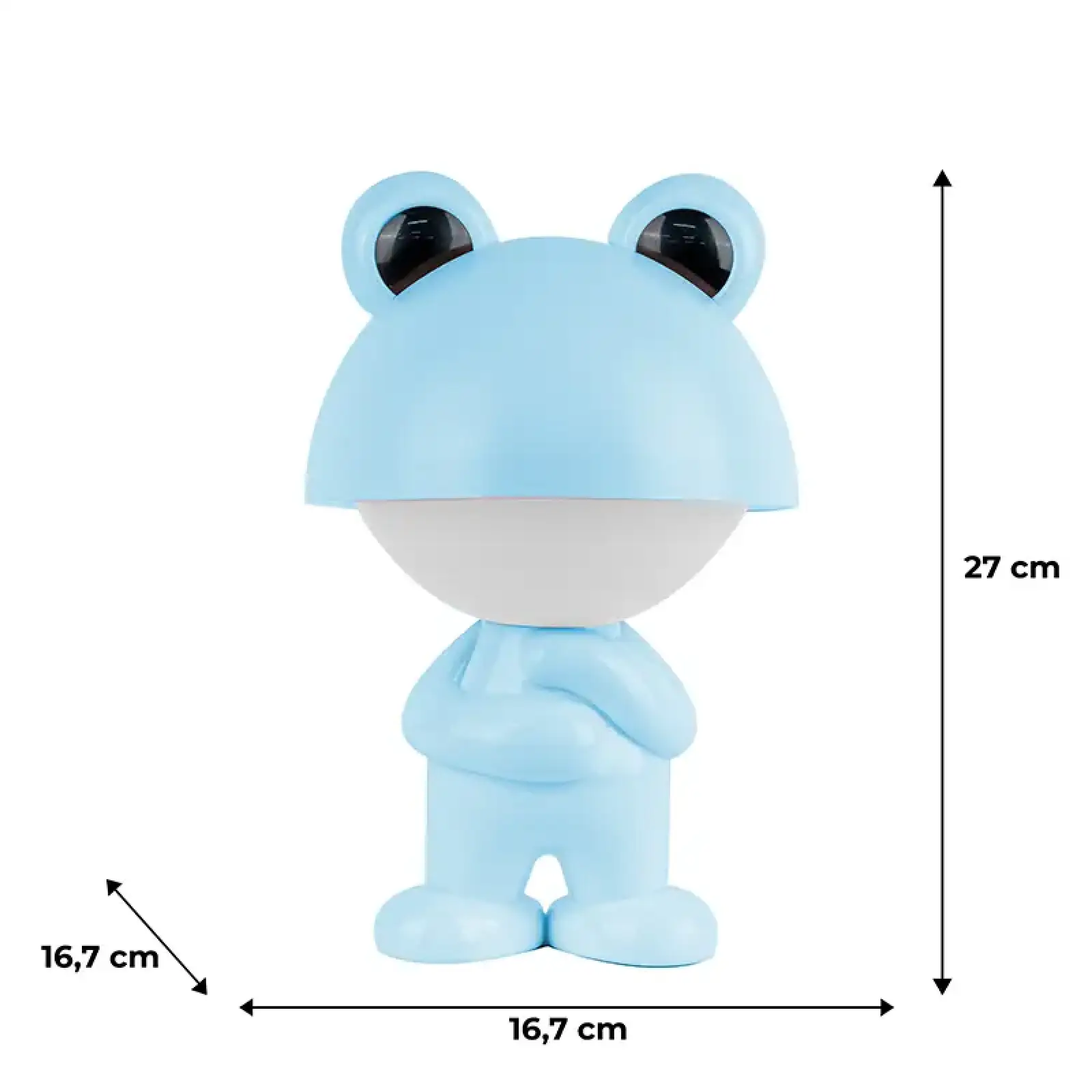 Світильник-нічник LED з акумулят. Dreamy Froggy, блакитний KITE K25-315-3-3