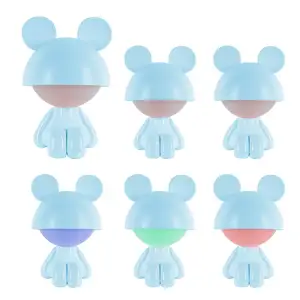 Світильник-нічник LED з акумулятором Cute Mouse, блакитний KITE K25-316-2-3