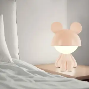 Світильник-нічник LED з акумулятором Cute Mouse,персиковий KITE K25-316-2-4