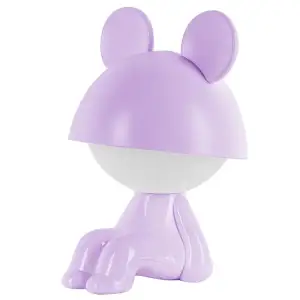 Світильник-нічник LED з акумулятором Cute Mouse,фіолетовий KITE K25-316-2-5